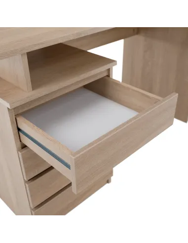 Masă PC HANY NEW, birou, 118x75x60 cm, PAL melaminat | MobilaOK
