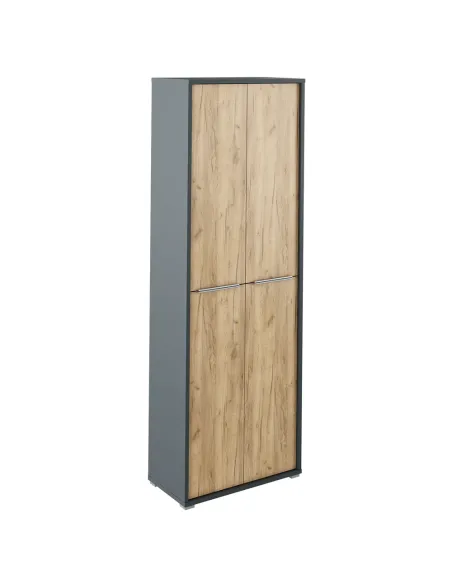 Dulap RIOMA NEW TYPE 5 pentru dormitor/hol, 75x38x217.8 cm, PAL melaminat | MobilaOK