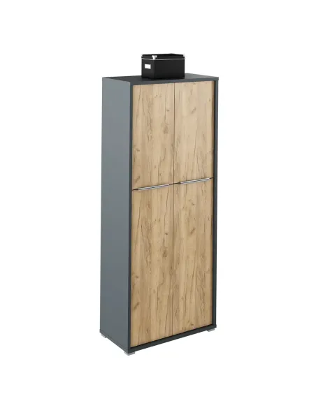 Dulap, RIOMA NEW TYP 7, dormitor/hol/living, 75x38x217.8 cm, PAL melaminat | MobilaOK