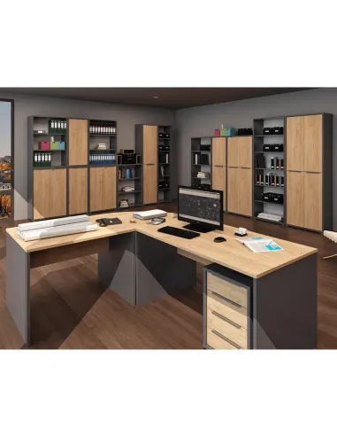 Dulap, RIOMA NEW TYP 7, dormitor/hol/living, 75x38x217.8 cm, PAL melaminat | MobilaOK