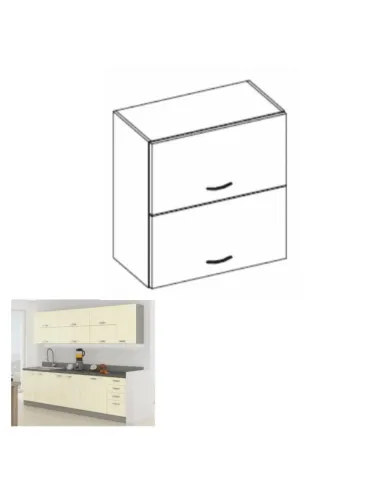 Dulap Superior, PRADO 60 GU-72, bucatarie/hol, 60x71.5x31 cm, PAL melaminat | MobilaOK