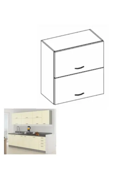 Dulap Superior, PRADO 60 GU-72, bucatarie/hol, 60x71.5x31 cm, PAL melaminat | MobilaOK