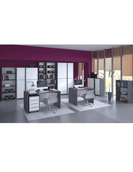 Masă de birou RIOMA NEW TYP 16, birou, 160x80x76 cm, PAL melaminat | MobilaOK