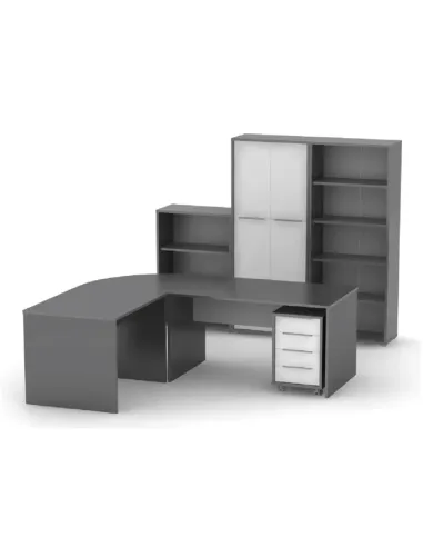 Dulap RIOMA NEW TIP 31, dormitor/hol/birou, 75x38x182.6 cm, PAL melaminat | MobilaOK