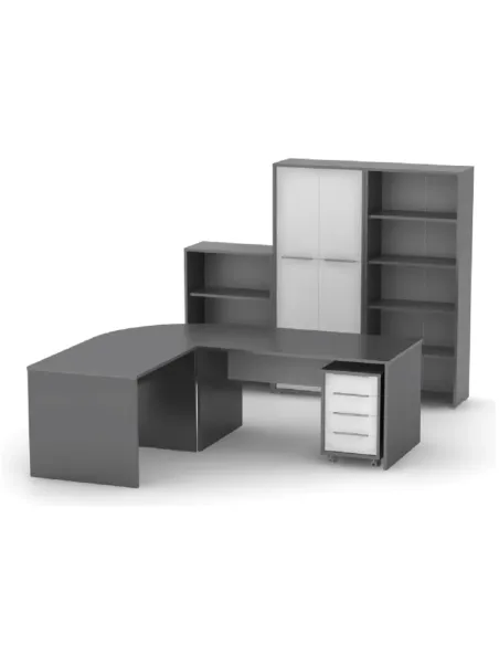 Dulap RIOMA NEW TIP 31, dormitor/hol/birou, 75x38x182.6 cm, PAL melaminat | MobilaOK
