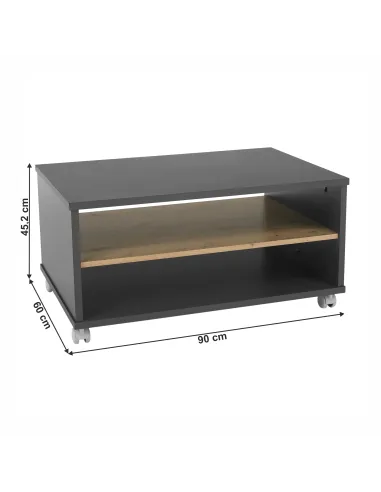 Măsuță de cafea RIOMA NEW TYP 32 living 90x60x45.2 cm PAL laminat | MobilaOK