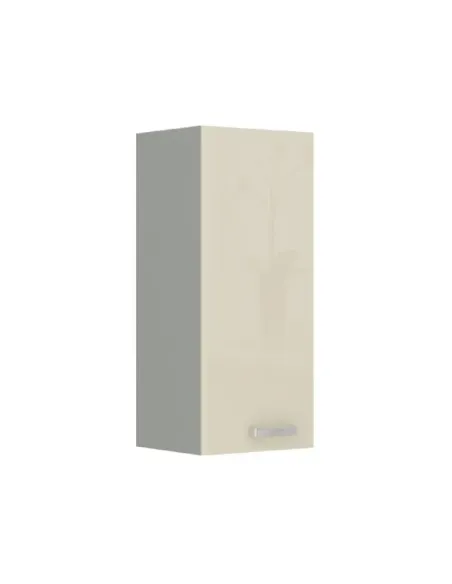 Dulap superior, crem extra lucios, PRADO 30 G-72 | MobilaOK