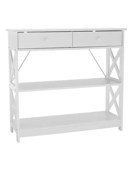 Consolă LOMIR pentru living/hol/dormitor, 86.6x30x80 cm, MDF lacuit | MobilaOK