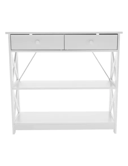 Consolă LOMIR pentru living/hol/dormitor, 86.6x30x80 cm, MDF lacuit | MobilaOK