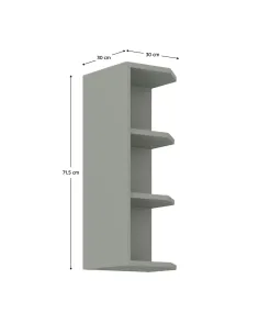 Dulap Superior de Colt Bucatarie, PRADO 30 G ZAK-72, 30x71.5x30 cm, PAL Melaminat | MobilaOK 2