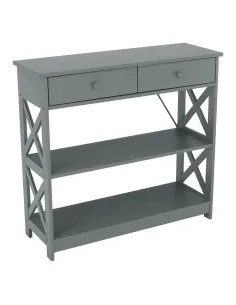 Consolă LOMIR pentru hol, dormitor sau living, 86.6x30x80 cm, MDF lăcuit | MobilaOK