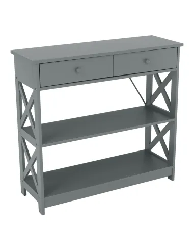 Consolă LOMIR pentru hol, dormitor sau living, 86.6x30x80 cm, MDF lăcuit | MobilaOK