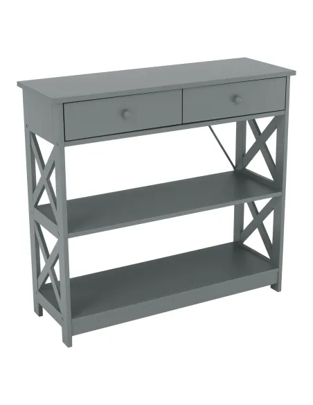 Consolă LOMIR pentru hol, dormitor sau living, 86.6x30x80 cm, MDF lăcuit | MobilaOK