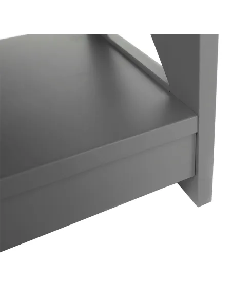 Consolă LOMIR pentru hol, dormitor sau living, 86.6x30x80 cm, MDF lăcuit | MobilaOK