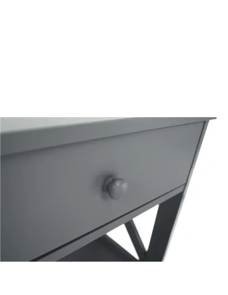 Consolă LOMIR pentru hol, dormitor sau living, 86.6x30x80 cm, MDF lăcuit | MobilaOK