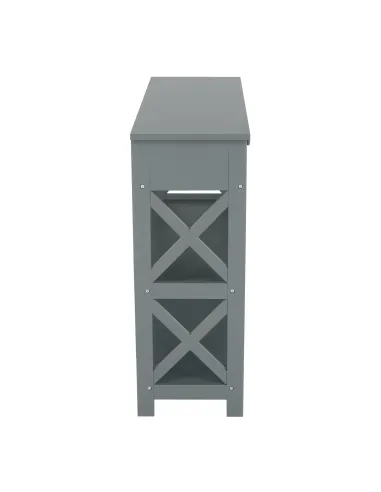 Consolă LOMIR pentru hol, dormitor sau living, 86.6x30x80 cm, MDF lăcuit | MobilaOK