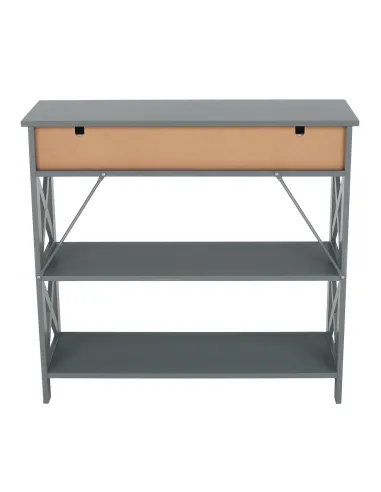 Consolă LOMIR pentru hol, dormitor sau living, 86.6x30x80 cm, MDF lăcuit | MobilaOK