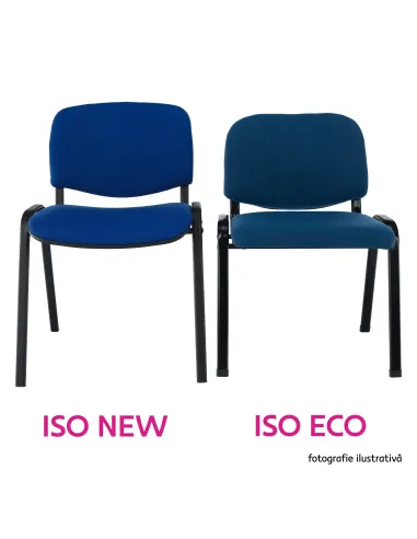 Scaun de birou ISO ECO, birou, 53.5x43x78 cm, textil/metal | MobilaOK