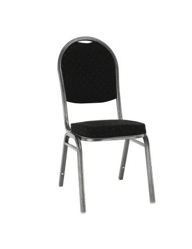 Scaun stivuitor JEFF 3 NEW, conferinte/restaurant, 45.5x56.5x93 cm, textil/PAL | MobilaOK