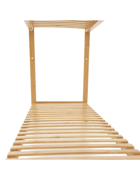 Organizator dulap, MELAR, dormitor/dressing, 1.8x3 cm, bambus natural | MobilaOK