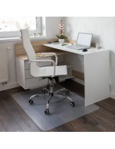 Protecție podea ELLIE NEW TYP 3, birou/casă, 140x100 cm, polipropilenă transparentă | MobilaOK