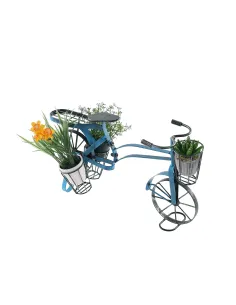 Ghiveci RETRO ALBO pentru terasă, balcon, grădină, 42x16x24 cm, Metal | MobilaOK 2
