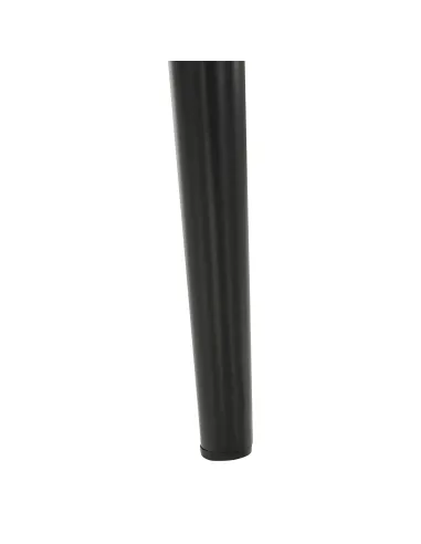 Scaun, COLETA NOVA, dining, 41x49x96 cm, catifea bej / metal negru | MobilaOK