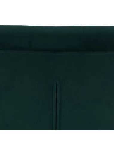 Scaun de masă GERDA NEW, sufragerie, 42x58x103 cm, catifea și crom | MobilaOK