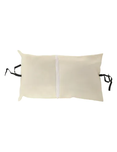 Fotoliu KALEA 2 NEW, interior/exterior, 105x105x195 cm, Oțel, Răchită, Textil | MobilaOK