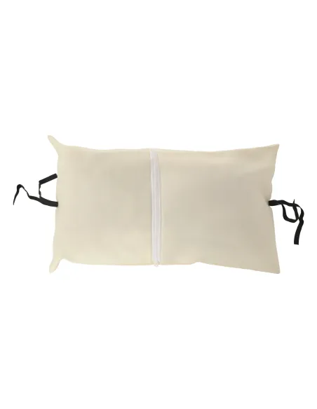 Fotoliu KALEA 2 NEW, interior/exterior, 105x105x195 cm, Oțel, Răchită, Textil | MobilaOK