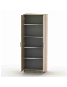 Dulap BETTY 7 pentru dormitor, 70x37x182.5 cm, PAL melaminat stejar sonoma | MobilaOK 2