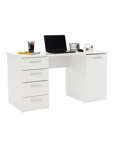 Masă de birou EUSTACH, birou, 137x60x76.3 cm, PAL melaminat | MobilaOK