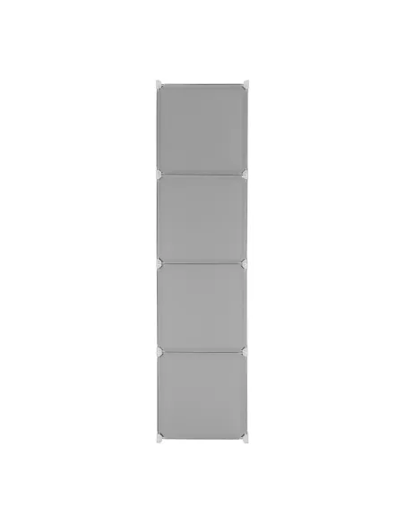 Dulap modular pentru copii ATREY, dormitor copii, 74x37x148 cm, metal și plastic | MobilaOK