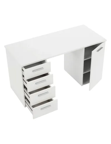 Masă de birou EUSTACH, birou, 137x60x76.3 cm, PAL melaminat | MobilaOK