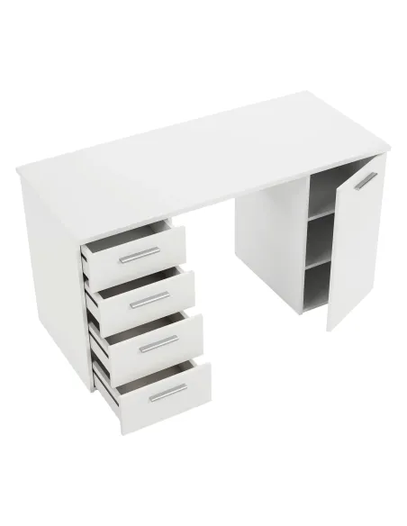 Masă de birou EUSTACH, birou, 137x60x76.3 cm, PAL melaminat | MobilaOK