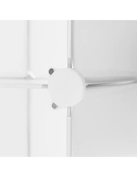 Dulap ZAFOD, modular, hol/dormitor, 148x46x202 cm, metal și plastic | MobilaOK