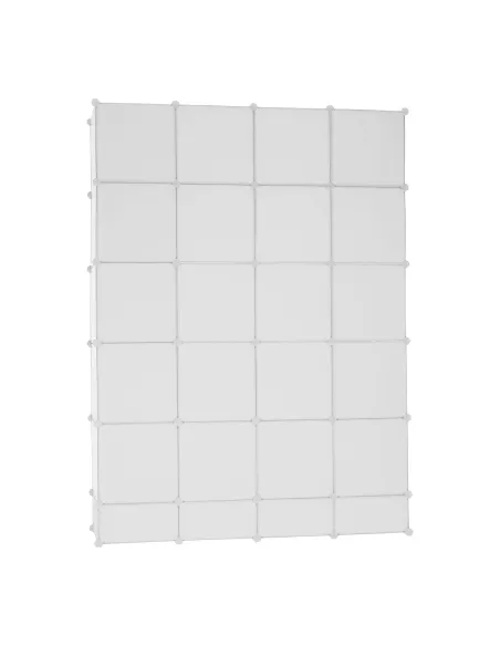 Dulap ZAFOD, modular, hol/dormitor, 148x46x202 cm, metal și plastic | MobilaOK