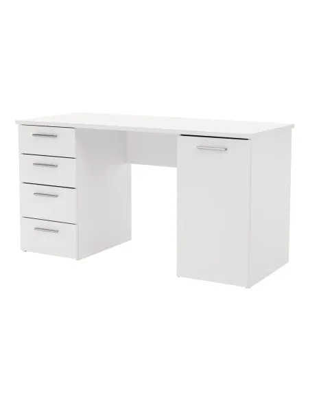 Masă de birou EUSTACH, birou, 137x60x76.3 cm, PAL melaminat | MobilaOK