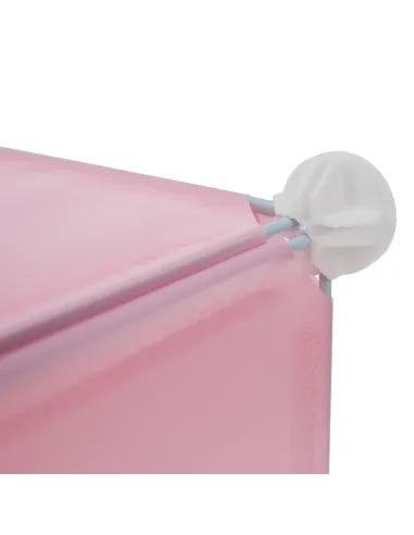 Dulap Copii NURMI, dormitor copii, 111x47x147 cm, metal și plastic | MobilaOK