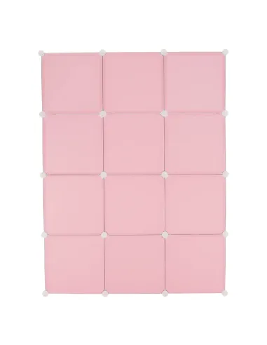 Dulap Copii NURMI, dormitor copii, 111x47x147 cm, metal și plastic | MobilaOK