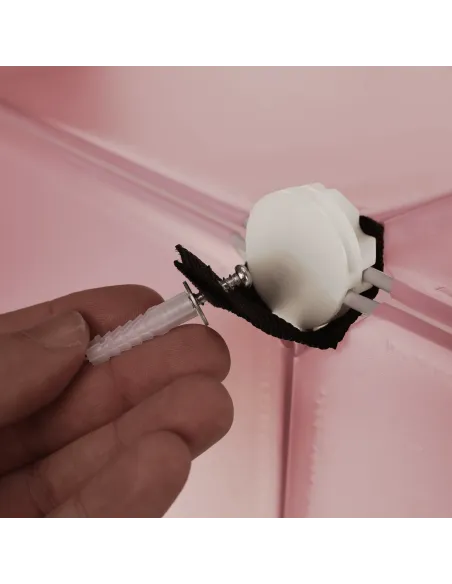 Dulap Copii NURMI, dormitor copii, 111x47x147 cm, metal și plastic | MobilaOK