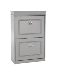 Pantofar SEBER TYP 1, hol/dressing, 53.5x82.5x24 cm, PAL/MDF, gri | MobilaOK