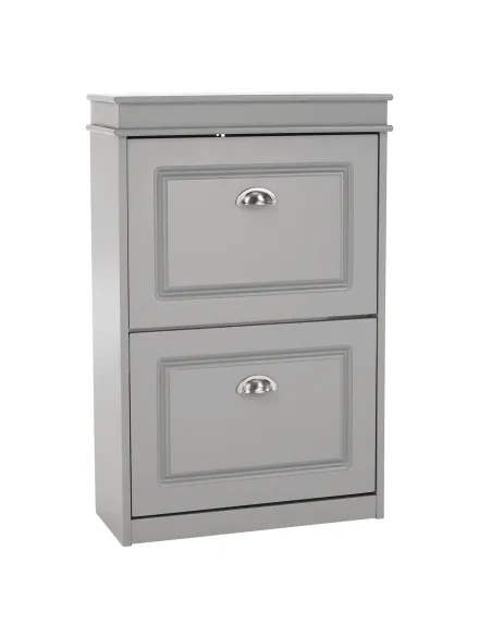 Pantofar SEBER TYP 1, hol/dressing, 53.5x82.5x24 cm, PAL/MDF, gri | MobilaOK