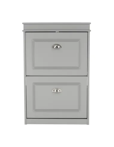 Pantofar SEBER TYP 1, hol/dressing, 53.5x82.5x24 cm, PAL/MDF, gri | MobilaOK
