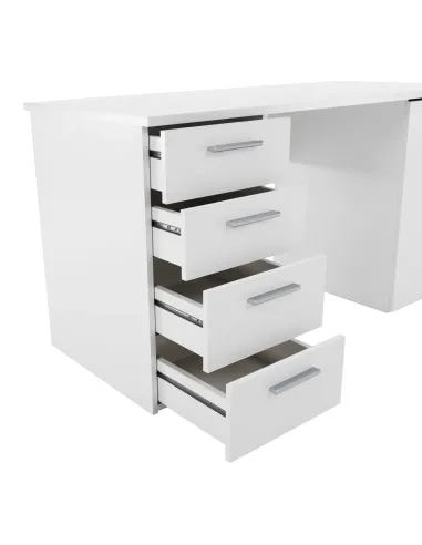 Masă de birou EUSTACH, birou, 137x60x76.3 cm, PAL melaminat | MobilaOK