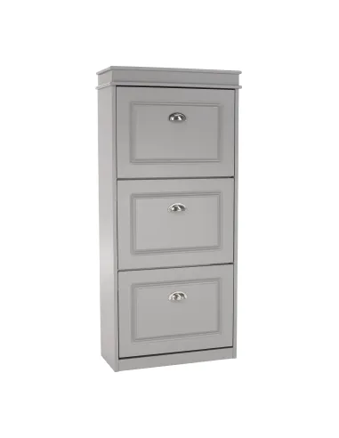 Pantofar, SEBER TYP 2, hol/dormitor, 53.5x117x24 cm, PAL/MDF, gri | MobilaOK