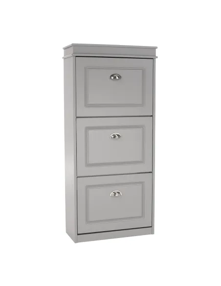Pantofar, SEBER TYP 2, hol/dormitor, 53.5x117x24 cm, PAL/MDF, gri | MobilaOK
