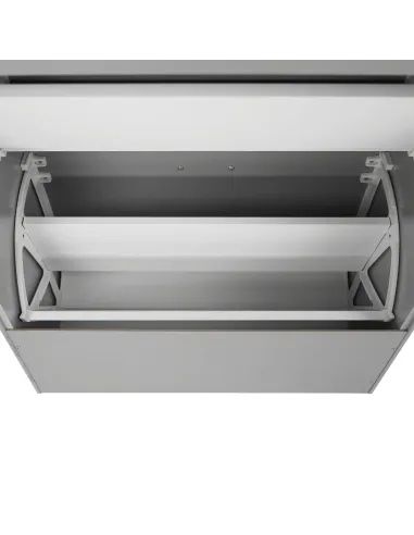 Pantofar, SEBER TYP 2, hol/dormitor, 53.5x117x24 cm, PAL/MDF, gri | MobilaOK