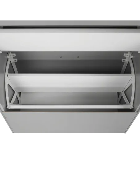 Pantofar, SEBER TYP 2, hol/dormitor, 53.5x117x24 cm, PAL/MDF, gri | MobilaOK