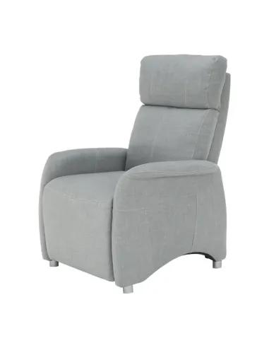 Fotoliu FOREST, fotoliu TV reglabil living, 78x90x113.5/84 cm, textil gri | MobilaOK